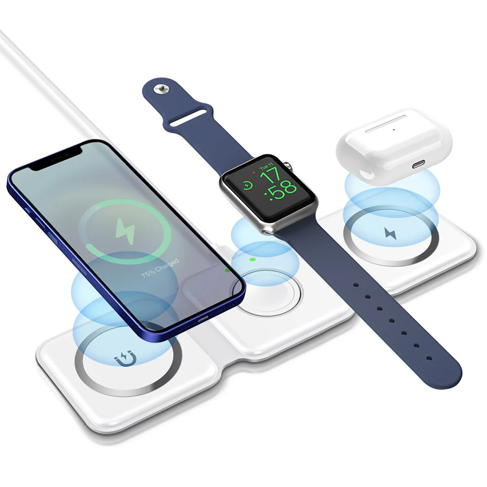 3 IN 1 MAGNETIC WIRELESS CHARGER